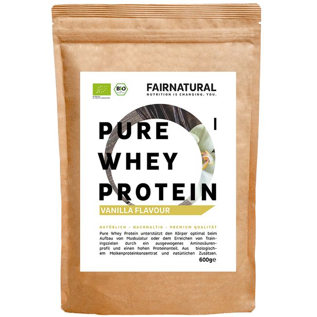 Fairnatural Bio Whey Protein Vanille Packshot